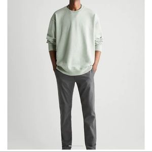 Zara Mens Anthracite Grey Chinos